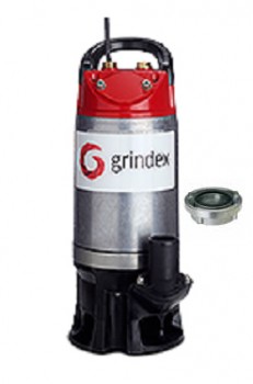 GRINDEX SOLID Storz Submersible Sludge Pump Storz C 25 qm/h - 420l/min 230V