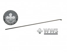 WWS Stainless Steel VA Spoke 230mm 13G 2,34mm ( BAFANG G020 28" 1-fach)