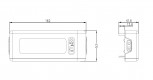 BAFANG 500W 48V 26" rear hub for cassette 8/9/10 RWD Kit IP65 C961 G020 with spokes assembled E-Bike conversion Kit hub motor