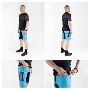 MTB cycling shorts M with gel padding bike inner shorts